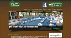 Desktop Screenshot of chaletdelacombeaute.fr